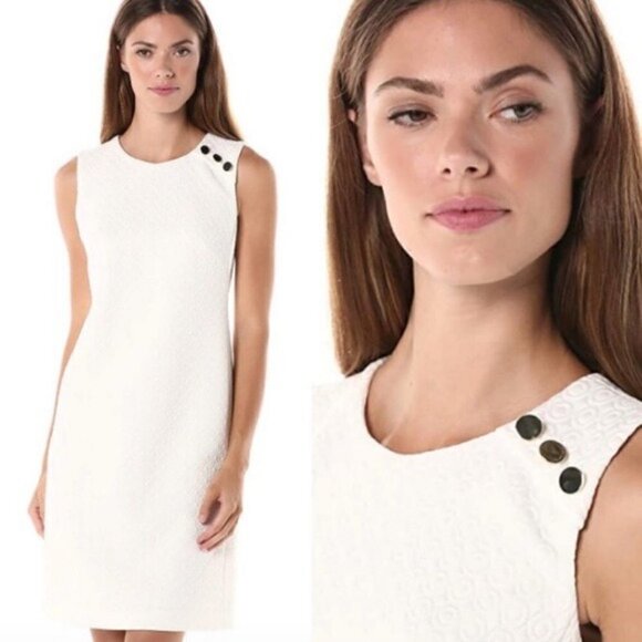 Pappagallo Sleeveless Shift Dress Size 4 - Picture 1 of 8